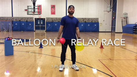 Balloon Relay Race .